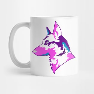 German Shepherd Multi-color Mug